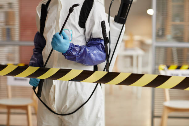 Professional Trauma Scene Cleanup technician working in Greentown, IN